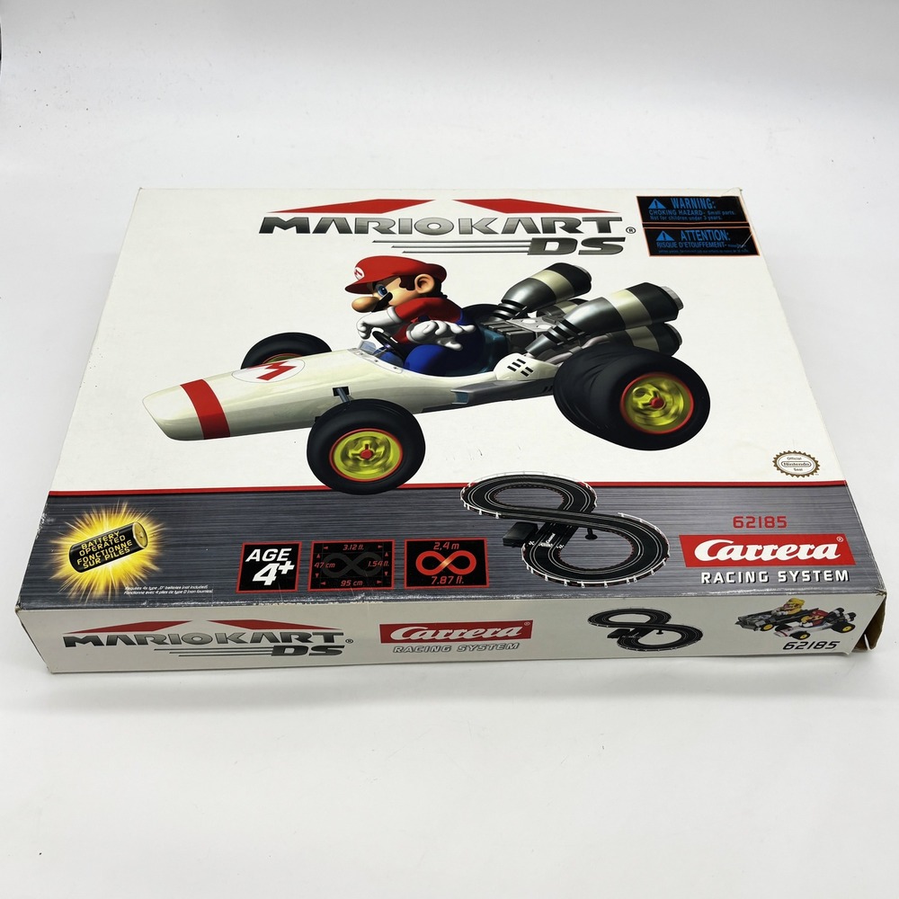 Mario Kart Carrera DS Racing System Kids Multi Slot Car Track 62185 Toys Games